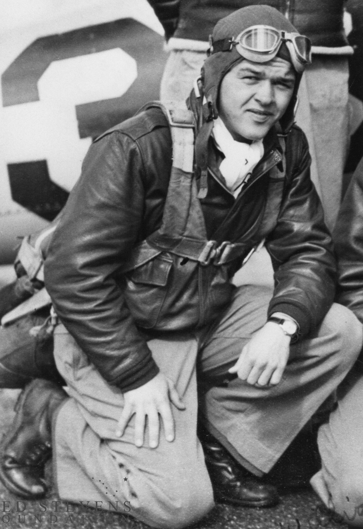Senator Ted Stevens as a young aviator during WWII in China. Stevens Foundation photo